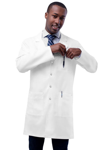 Unisex 36" Snap Front Lab Coat