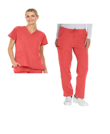 2076- 4 Way Stretch Cargo Set-Fashion Colors