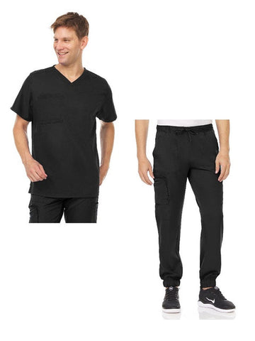 2089-Mens 2 Pc 4 Way Stretch Jogger Set