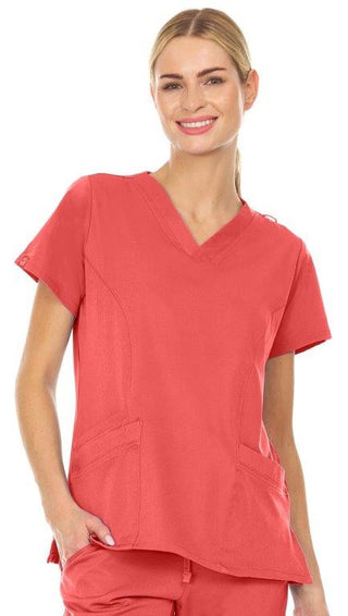 2099-Stretch Scrub Top New!