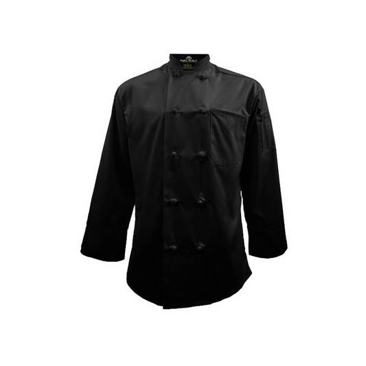 2072-Knot Button Chef Coat XS-5X